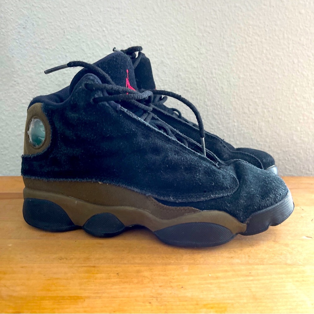 Nike Youth Air Jordan 13 Retro BG 'Olive' GS Shoe 884129-006 Sz 4Y